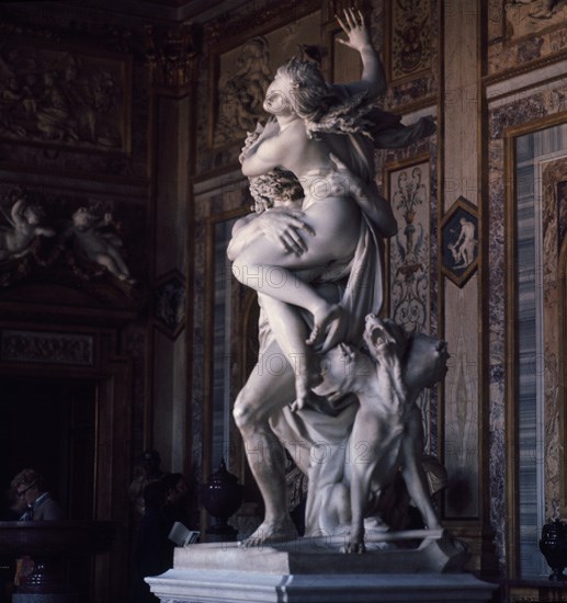 BERNINI GIAN LORENZO 1598/1680
EL RAPTO DE PROSERPINA - S XVII
ROMA, GALERIA BORGHESE
ITALIA
