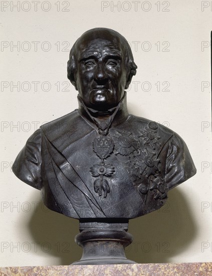 PIQUER Y DUART JOSE 1806/1871
BUSTO EN BRONCE DEL GENERAL CASTAÑOS - DQUE DE BAILEN -
MADRID, SENADO-ESCULTURA
MADRID