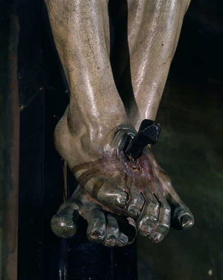 JUNI JUAN DE 1507/77
CRISTO-DET PIES
VALLADOLID, CONVENTO DE SANTA CATALINA
VALLADOLID