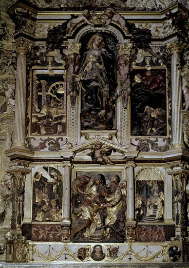 JUNI JUAN DE 1507/77
CAPILLA BENAVENTE - RETABLO
MEDINA DE RIOSECO, IGLESIA DE SANTA MARIA
VALLADOLID