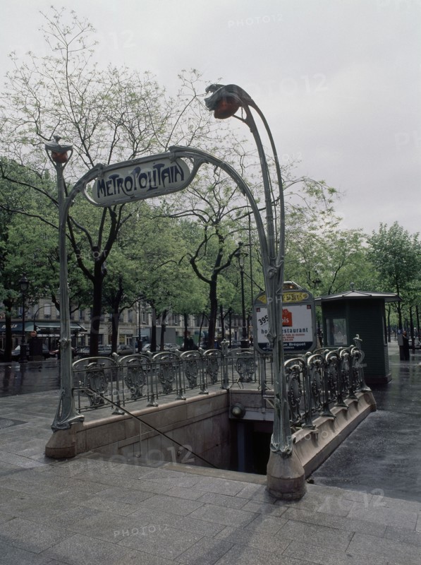 Breguet Sabin metro station in Paris