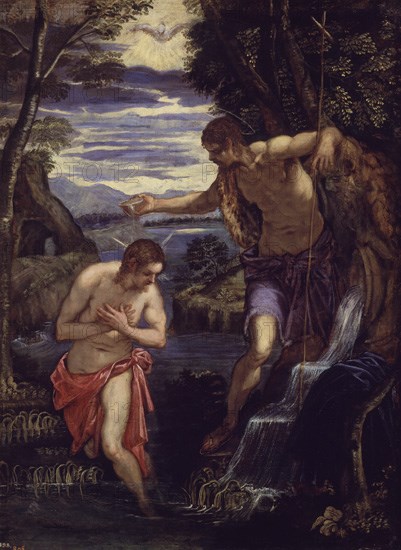 Tintoretto, Baptism of Christ