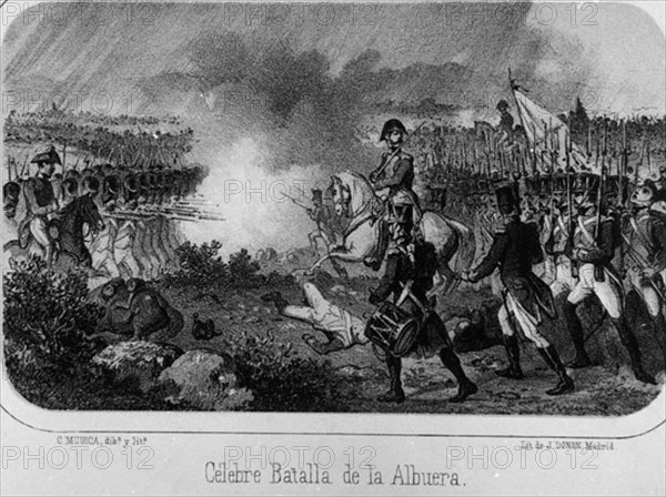 GRABADO-BATALLA DE LA ALBUFERA
Madrid, public museum