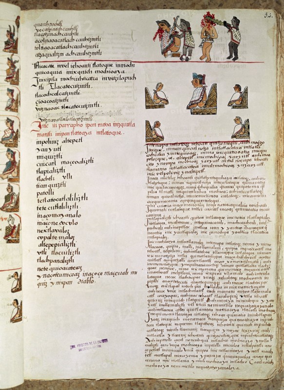 Sahagún, Florentine Codex