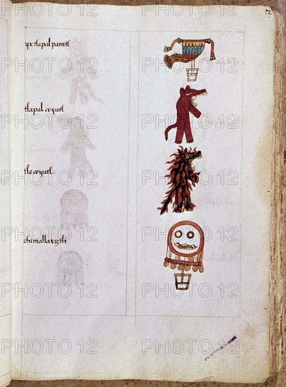 SAHAGUN BERNARDINO DE 1499-1590
CODICE MATRITENSIS
MADRID, ACADEMIA DE HISTORIA
MADRID