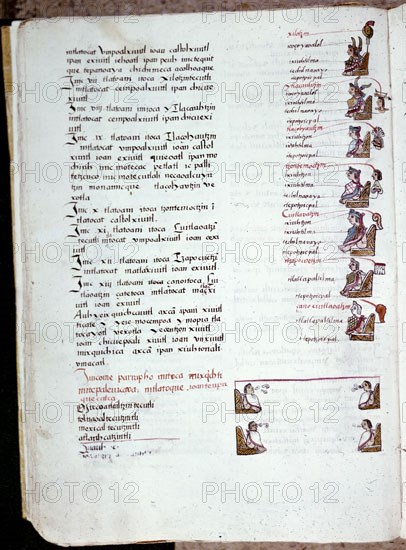 SAHAGUN BERNARDINO DE 1499-1590
CODICE MATRITENSIS
MADRID, ACADEMIA DE HISTORIA
MADRID