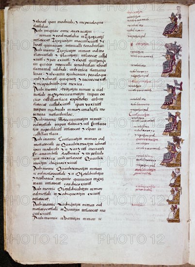 SAHAGUN BERNARDINO DE 1499-1590
CODICE MATRITENSIS
MADRID, ACADEMIA DE HISTORIA
MADRID