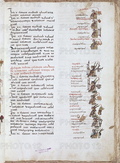 SAHAGUN BERNARDINO DE 1499-1590
CODICE MATRITENSIS-S XVI-CODICE POSCOLOMBINO
MADRID, ACADEMIA DE HISTORIA
MADRID