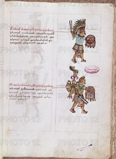 SAHAGUN BERNARDINO DE 1499-1590
CODICE MATRITENSIS-CODICE POSTCOLOMBINO S XVI
MADRID, ACADEMIA DE HISTORIA
MADRID