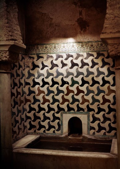 DET PILA TEPIDARIO - S XIV
GRANADA, ALHAMBRA-BAÑOS REALES
GRANADA