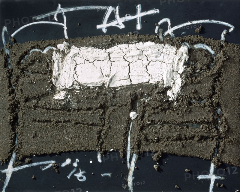 Tàpies, Tierras y escritos blancos