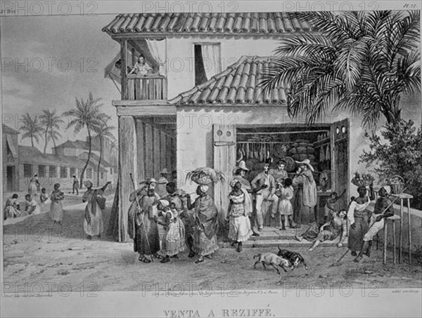 DEROI
VENTA EN RECIFE-BRASIL-LITOGRAFIA S XIX POR LOS HNOS THIERRY SEGUN ORIGINAL DE RUGENDAS
MADRID, COLECCION PARTICULAR
MADRID

This image is not downloadable. Contact us for the high res.
