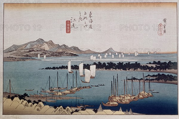 GRABADO JAPONES
PARIS, COLECCION PARTICULAR
FRANCIA