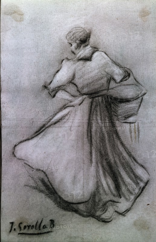 Sorolla, Study for Valencian fisherwife