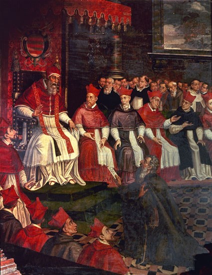 RAIMUNDO LULIO O RAMON LLULL (1232-1316) EN EL CONCILIO DE VIENA DE 1311
PALMA, IGLESIA DE SAN FRANCISCO
MALLORCA
