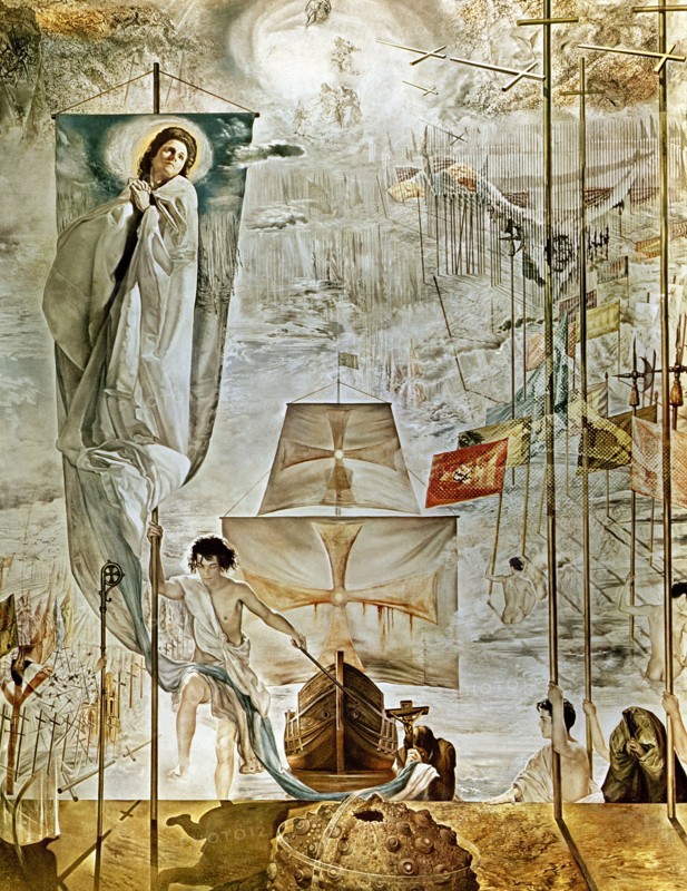 Dali, The Discovery of America by Christopher Columbus
