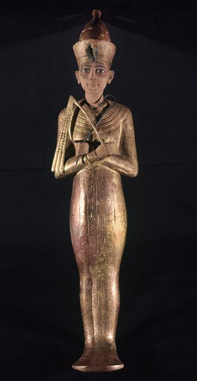 USHEBTI DE TUTANKAMON (MADERA CUBIERTA DE ORO) - PROC TUMBA DE TUTANKAMON -1361/42 AC
CAIRO, MUSEO EGIPCIO
EGIPTO