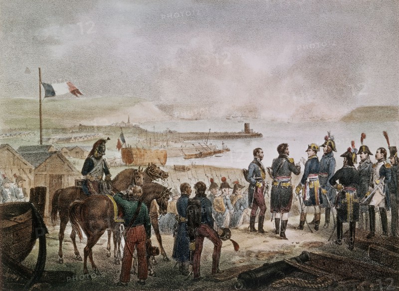Préparatifs de guerre de l'armée de Napoléon contre l'Angleterre