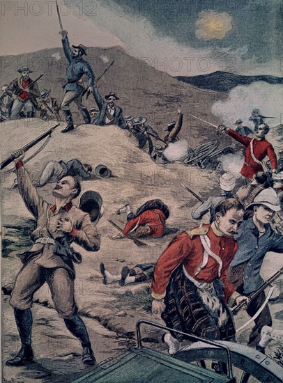 GUERRA DEL TRASVAAL-AFRICA DEL SUR"BATERIA INGLESA VISTA POR LOS BOERS"
PARIS, COLECCION PARTICULAR
FRANCIA

This image is not downloadable. Contact us for the high res.