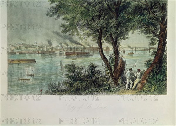 GRABADO-LA CIUDAD DE SAN LUIS(EE UU)-S XIX- RIO MISSISSIPPI
PARIS, COLECCION PARTICULAR
FRANCIA

This image is not downloadable. Contact us for the high res.