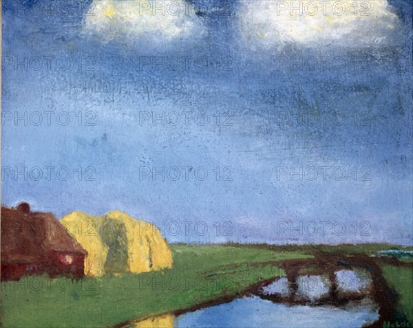 NOLDE EMILE 1867/1956
CASA DE LABRANZA EN FRISIA JUNTO AL CANAL 1935

This image is not downloadable. Contact us for the high res.