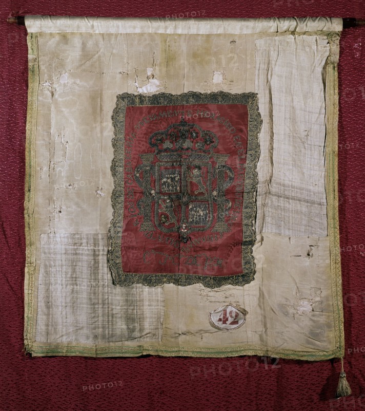 Etendard et écusson de la bataille d'Ayacucho