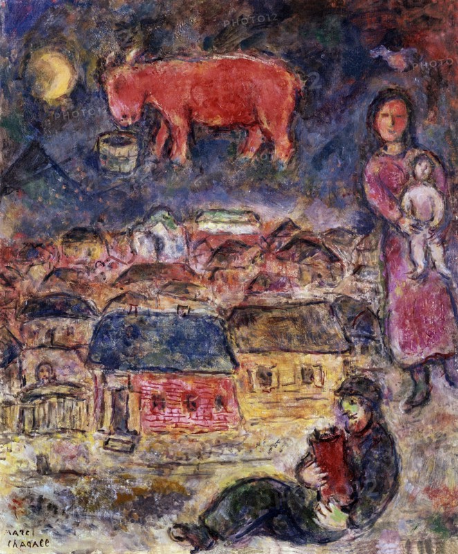 Chagall, At night