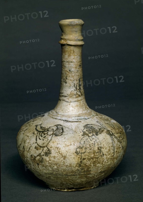 Vase col cigogne