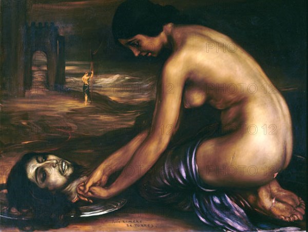 ROMERO DE TORRES JULIO 1874/1930
SALOME 1926-OLEO Y TEMPLE SOBRE LIENZO-72X92 CM
CORDOBA, MUSEO ROMERO DE TORRES
CORDOBA

This image is not downloadable. Contact us for the high res.