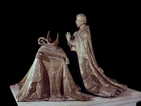 ARFE JUAN DE 1535/1603
SEPULCRO DE CRISTOBAL ROJAS(fundido por Fernández del Moral)
LERMA, COLEGIATA
BURGOS
