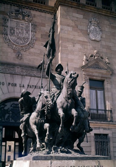BENLLIURE MARIANO 1862/1947
MONUMENTO A LOS CAZADORES DE ALCANTARA
VALLADOLID, EXTERIOR
VALLADOLID
