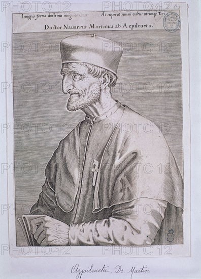 MARTIN AZPILCUETA (1493/1586)
MADRID, BIBLIOTECA NACIONAL
MADRID

This image is not downloadable. Contact us for the high res.