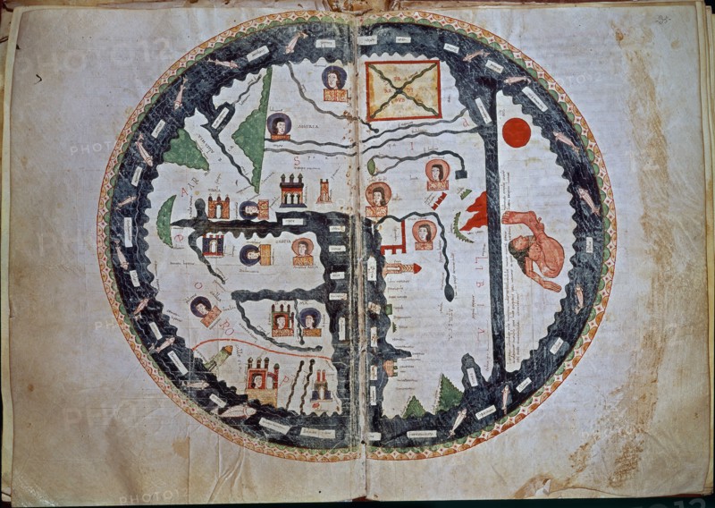 Beatus, Mappemonde