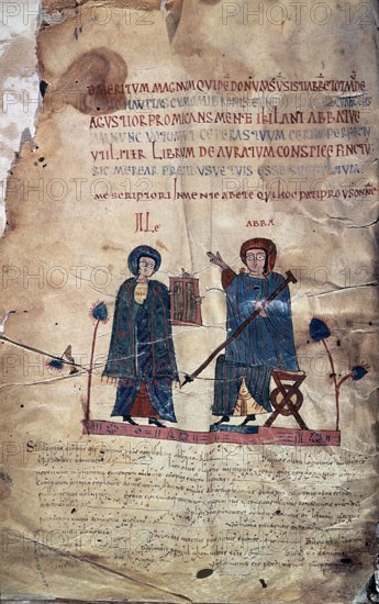 ARIAS
ANTIFONARIO MOZARABE LITURGICO, MUSICAL Y ARTISTICO S XI 1062- COPIA DE ORIGINAL-662-FOLIO 1 V
LEON, CATEDRAL BIBLIOTECA
LEON

This image is not downloadable. Contact us for the high res.