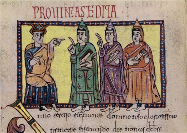 CODICE ALBENDENSE MOZARABE FOLS 151 V Y 98 V
SAN LORENZO DEL ESCORIAL, MONASTERIO-BIBLIOTECA
MADRID