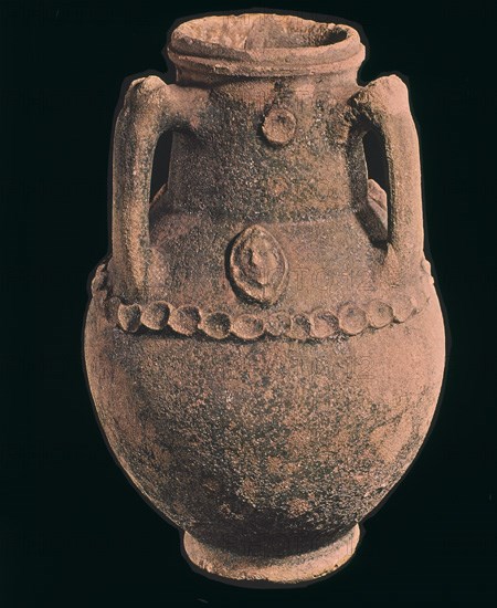 ANFORA DE TRES ASAS-BARRO COCIDO BARNIZADO-PROCEDE DE IRAK-SIGLO II-III
BERLIN, MUSEO STAATLICHE
ALEMANIA

This image is not downloadable. Contact us for the high res.