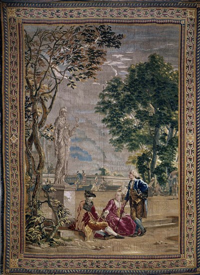 BAYEAU
TAPIZ-DESCANSO A LAS ORILLAS DEL ESTANQUE DEL RETIRO S XVIII
SANTIAGO DE COMPOSTELA, CATEDRAL
CORUÑA