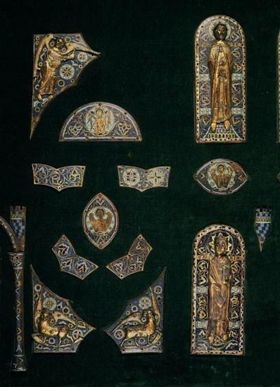 FRONTAL DE ESMALTE DE LIMOGES
ORENSE, CATEDRAL MUSEO DIOCESANO
ORENSE