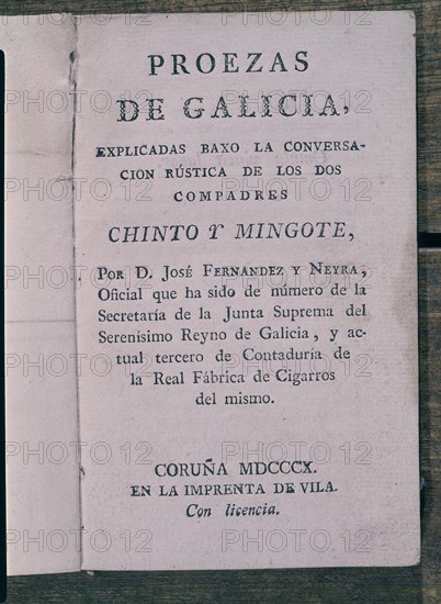 FERNANDEZ NEYRA J
PROEZAS DE GALICIA 1850
PONTEVEDRA, MUSEO PROVINCIAL
PONTEVEDRA

This image is not downloadable. Contact us for the high res.