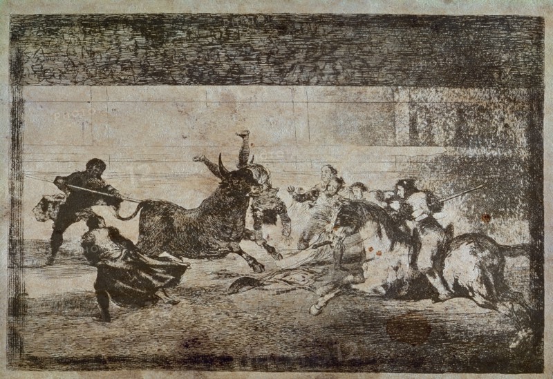 Goya, Les Taureaux de Bordeaux