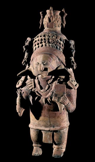 ESTATUILLA ANTROPOMORFA EN TERRACOTA 800 A 5 DC
QUITO, COLECCION PARTICULAR
ECUADOR

This image is not downloadable. Contact us for the high res.