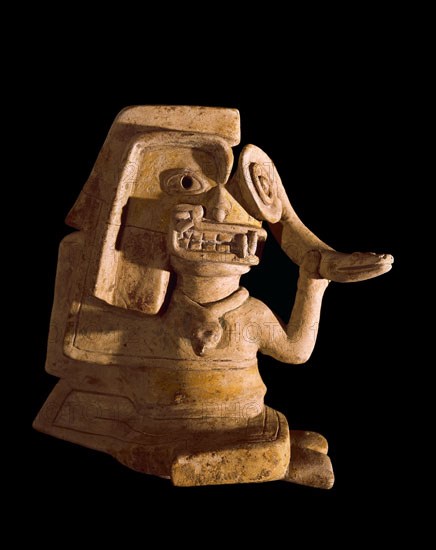 ESTATUILLA ANTROPOMORFA EN TERRACOTA 800 A 5 DC
QUITO, COLECCION PARTICULAR
ECUADOR

This image is not downloadable. Contact us for the high res.