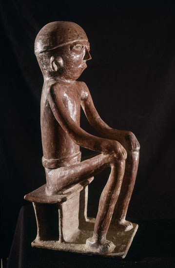 ESTATUILLA ANTROPOMORFA EN TERRACOTA 500 A 1400 DC
QUITO, COLECCION PARTICULAR
ECUADOR

This image is not downloadable. Contact us for the high res.