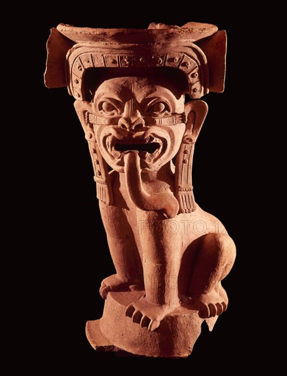 INCENSARIO ZOOMORFO-TERRACOTA-800/500 DC-PROC LA TOLITA(ESMERALDAS)40X20,5CM
QUITO, COLECCION PARTICULAR
ECUADOR

This image is not downloadable. Contact us for the high res.
