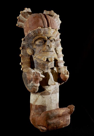 BOTELLA EN TERRACOTA 800 A 500 DC-PROC LOS ESTEROS(MANABI)INUNUMI
QUITO, COLECCION PARTICULAR
ECUADOR

This image is not downloadable. Contact us for the high res.
