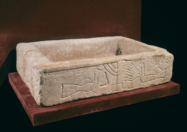 PALANGANA CON INSCRIPCION TRILINGUE-PROC TARRAGONA S V-HEBREO, ARABE Y LATIN
TOLEDO, MUSEO SEFARDI
TOLEDO