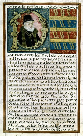 EJECUTORIA DE LOS GALLEGO-MINIATURA-FELIPE II
MURCIA, ARCHIVO MUNICIPAL
MURCIA

This image is not downloadable. Contact us for the high res.