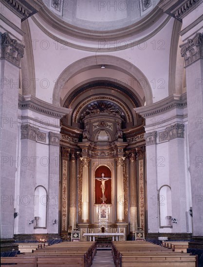 RODRIGUEZ VENTURA 1717/1785
INTERIOR HACIA LA CABECERA
MURCIA, IGLESIA DE SAN LORENZO
MURCIA

This image is not downloadable. Contact us for the high res.