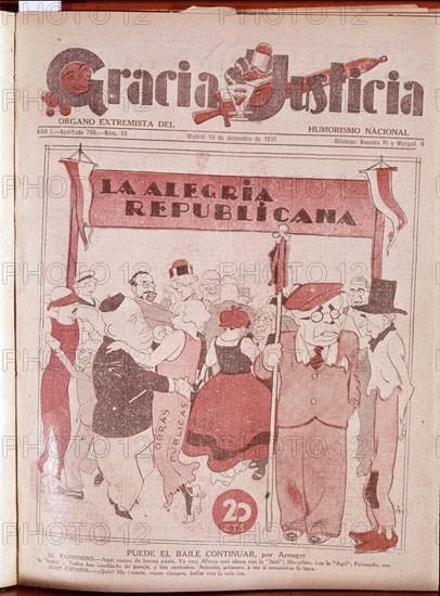AREUGER
GRACIA Y JUSTICIA 1931-CARICATURAS DE LA II REPUBLICA
MADRID, HEMEROTECA MUNICIPAL
MADRID

This image is not downloadable. Contact us for the high res.