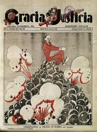 AREUGER
GRACIA Y JUSTICIA 1932-CARICATURAS DE LA II REPUBLICA
MADRID, HEMEROTECA MUNICIPAL
MADRID

This image is not downloadable. Contact us for the high res.